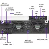 Qoltec, voltage converter, hybrid solar inverter Off-Grid 4kVA 4kW 120A MPPT LCD Wi-Fi BMS Sinus