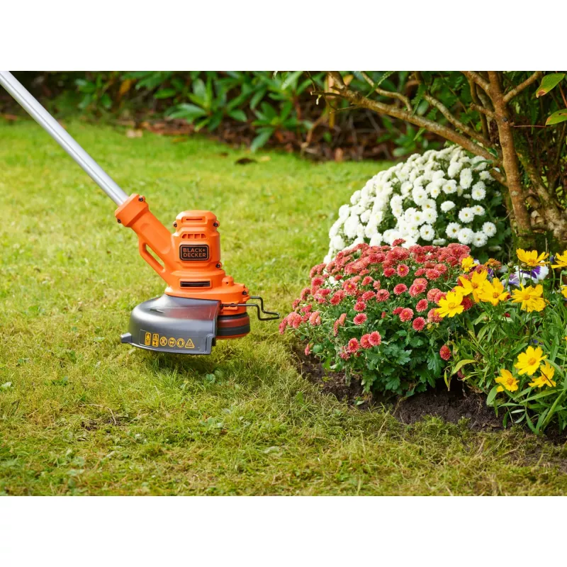 Black & Decker BESTA525-QS, Grass Trimmer, 25 cm, Nylonschnur, D-Schlaufengriff, 1,6 mm, 10 m