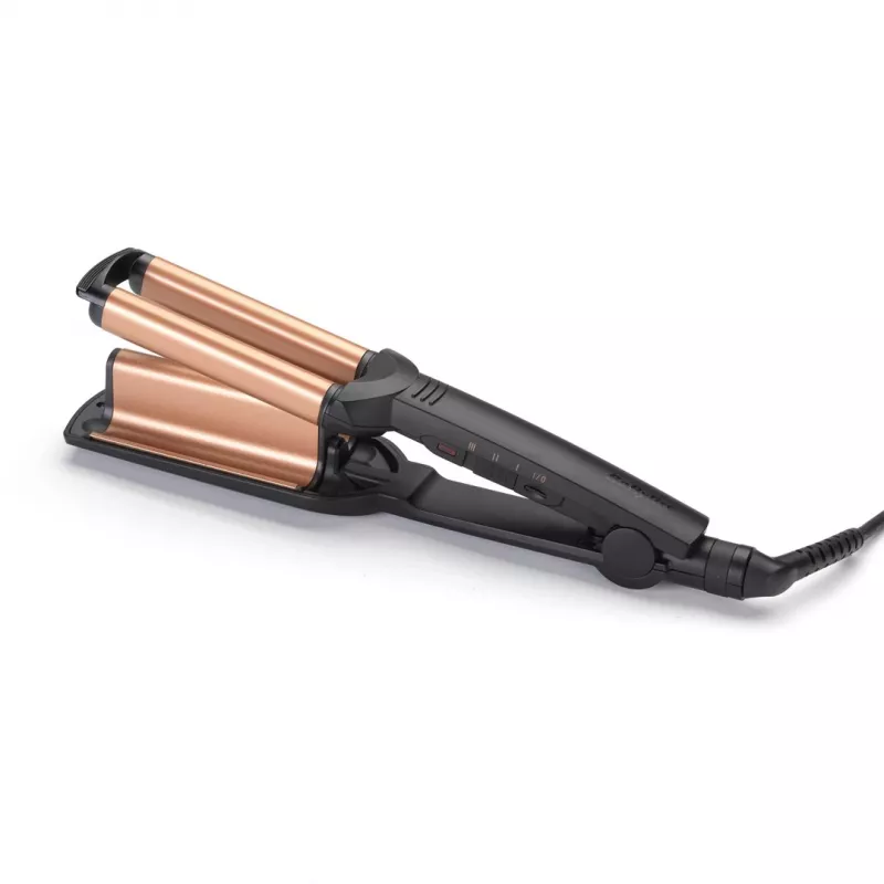 BaByliss Deep Waves Curling iron Warm Black, Orange 98.4 (2.5 m)