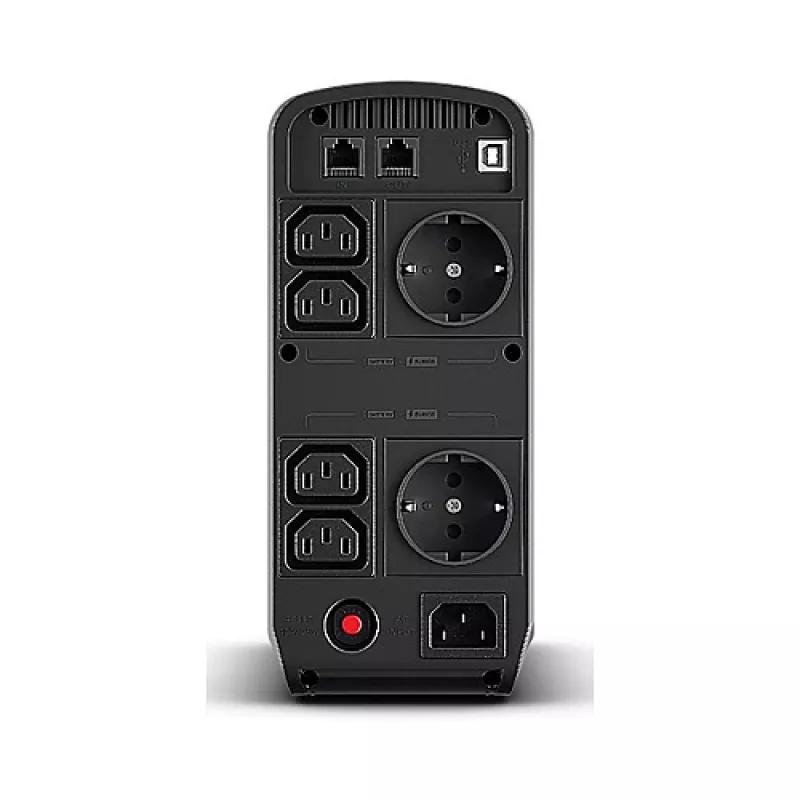CyberPower CP900EIPFCLCD uninterruptible power supply (UPS) Line-Interactive 0.9 kVA 540 W 6 AC outlet(s)