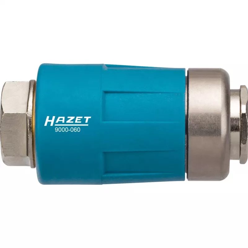 Safety Coupling 9000-060, 1/4 (Blue, for Compressed Air Hose)