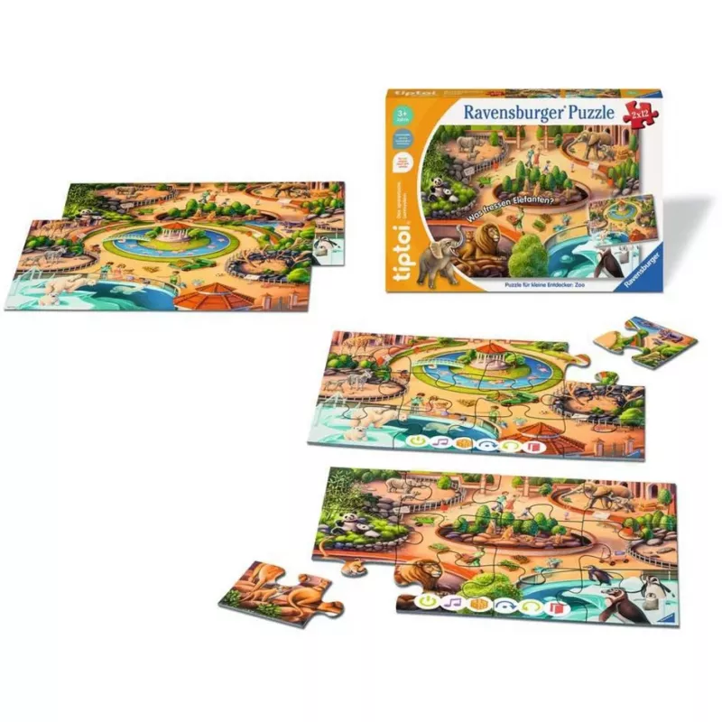 tiptoi Puzzle for young explorers: Zoo