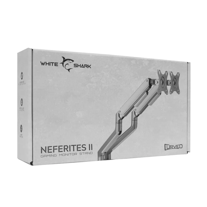 Diving mask White Shark Neferites II GMS-3208 — anti-fog, durable construction