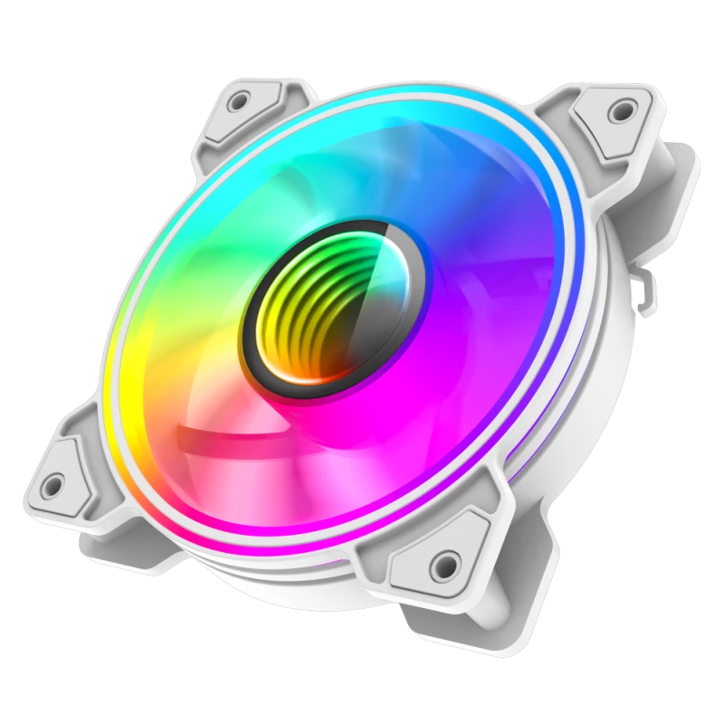 Gamemax | Case fan | DUAL RING INFINITY | White