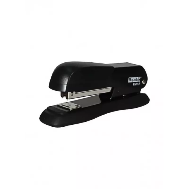 Stapler Rapid FM12, black, up to 25 sheets, staples 24/6, 26/6, metal 1102-102