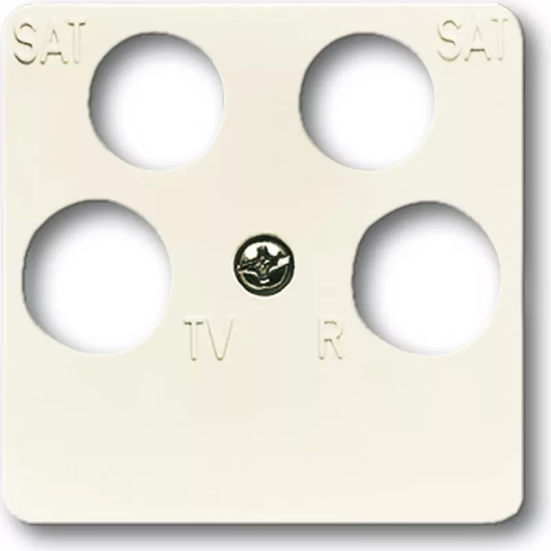 Busch-Jaeger 1753-0-8634. Produktfarbe: Elfenbein, Markenkompatibilität: Busch-Jaeger, Design: konventionell. Breite: 50 mm, Höhe: 50 mm (1753-0-8634)