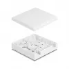 DeLOCK Optical Fiber Connection Box 2 x SC Simplex LC Duplex White