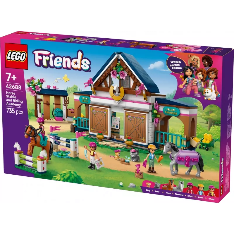 Blocks Friends 42688 Horse Stable and Riding Academy