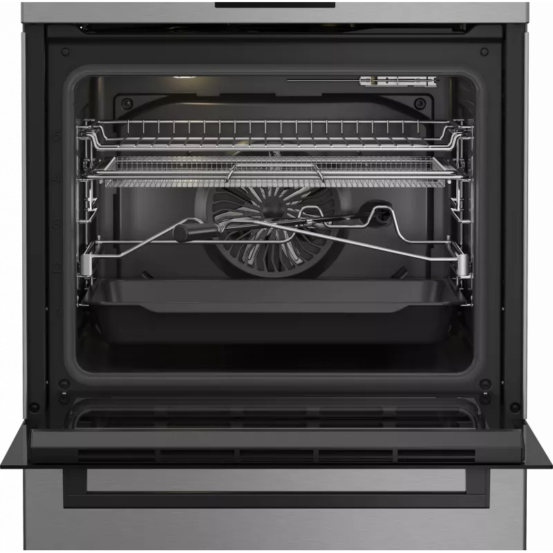 BEKO Cooker | FBMA61330GXDT | Hob type Gas | Oven type Electric | Stainless Steel | Width 60 cm | Grilling | LED | Depth 60 cm | 72 L