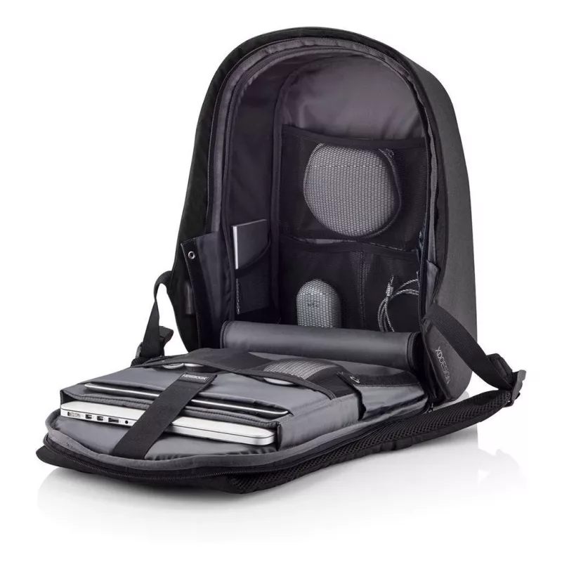 Backpack XDDESIGN Bobby Hero Small, anti-theft, 11.5 L, tablet up to 12.9 inch, PET/foam, black