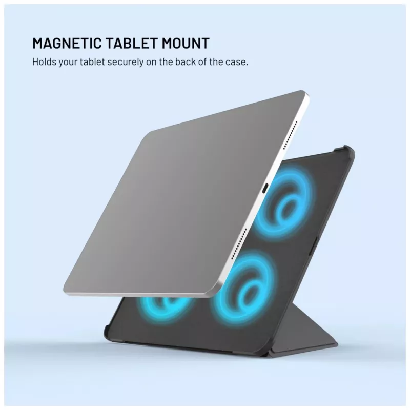 Fixed | Trinity Case | 10.9-11 inch | Cover | Apple iPad 10.9inch (2022)/iPad 11inch (2025) | Black
