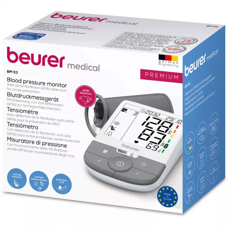 Beurer BM53 upper-arm blood pressure monitor