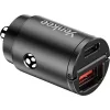 Car Charger YENKEE CAR 02 Power Delivery 30W with USB-A and USB-C ports
