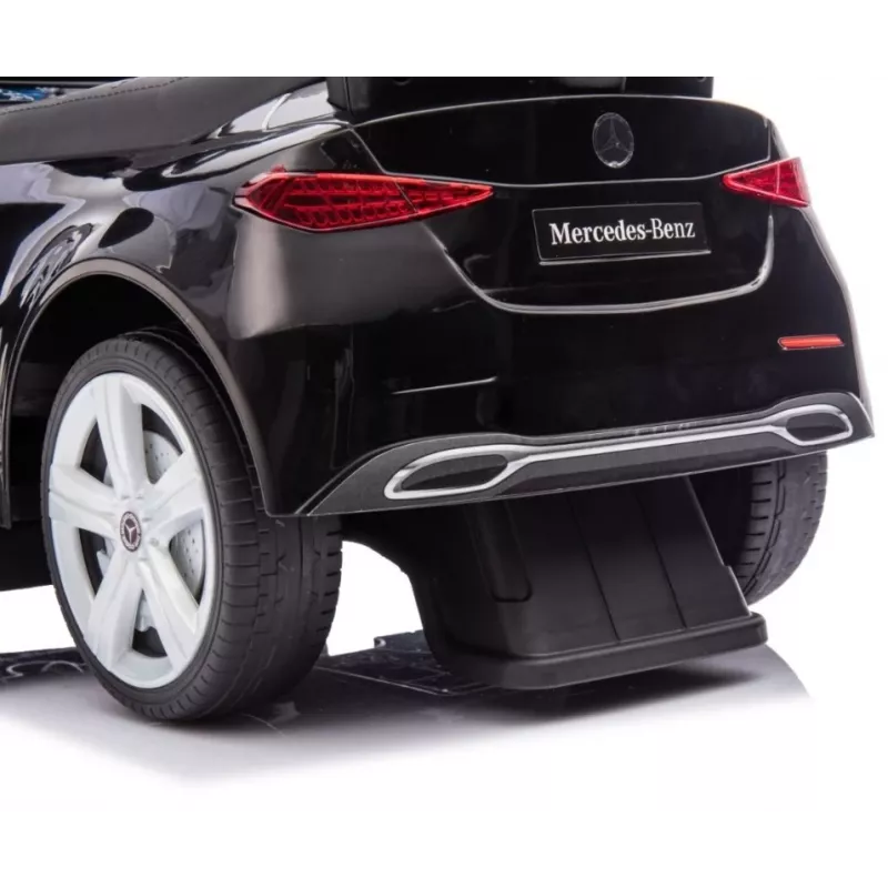 Ride-on push car milly mally Mercedes C-Class Black, model 6107