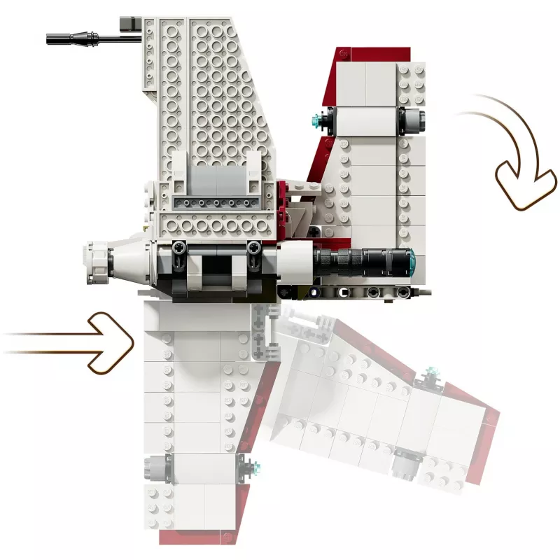 LEGO Star Wars V-19 Torrent Fighter 75432 building set — 567 pcs, 3 minifigures, display and play model