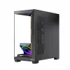 PC Case MODECOM Volcano Stellar 5F ATX Midi Tower, tempered glass, 5 preinstalled fans, USB‑C, supports microATX/ATX, max GPU 420mm, CPU cooler height 175mm