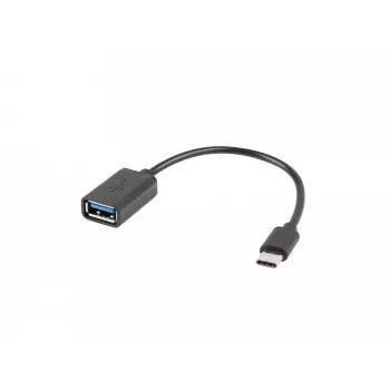 USB cable Lanberg AD-OTG-UC-01 0.15 m USB 2.0 USB A USB C Black