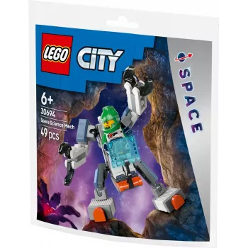 Construction Toy LEGO City Space Explorer Mech 30694 with movable arms and legs