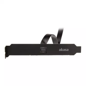 USB cable Akasa AK-CBUB37-50BK 0.5m USB 3.2 Gen 2 Black