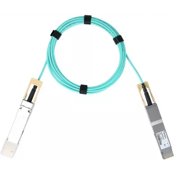 InfiniBand/fibre optic cable BlueOptics 980-9I08K-00W003-BO QSFP-DD AOC 3 m Blue