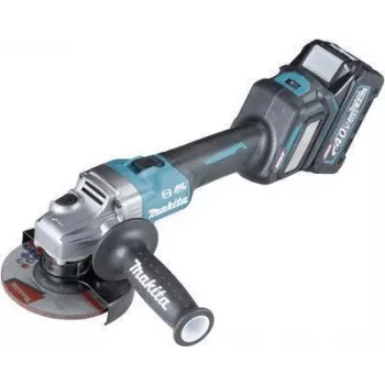 Makita GA023GM201 - Angle Grinder - Cordless - 125 mm - 2 Batteries, Charger Included - 40 V (GA023GM201)