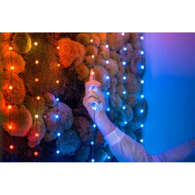 Smart string light Twinkly Strings USB-C Pearls Wi-Fi/Bluetooth Multicolour