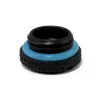 XSPC Plug V2 G1/4 inch Ag - Pack of 10, black matt