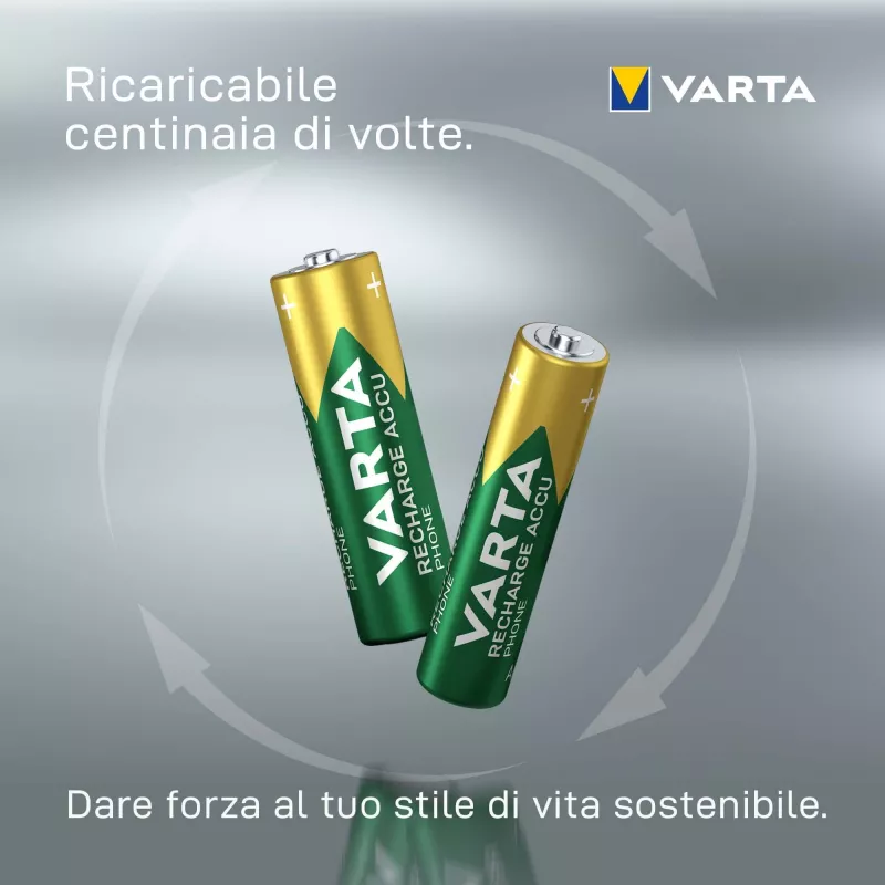 Battery Varta AAA 800mAh NiMH 2-BL DECT