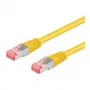 Networking Cable Goobay 1.5m CAT6a-150 Yellow