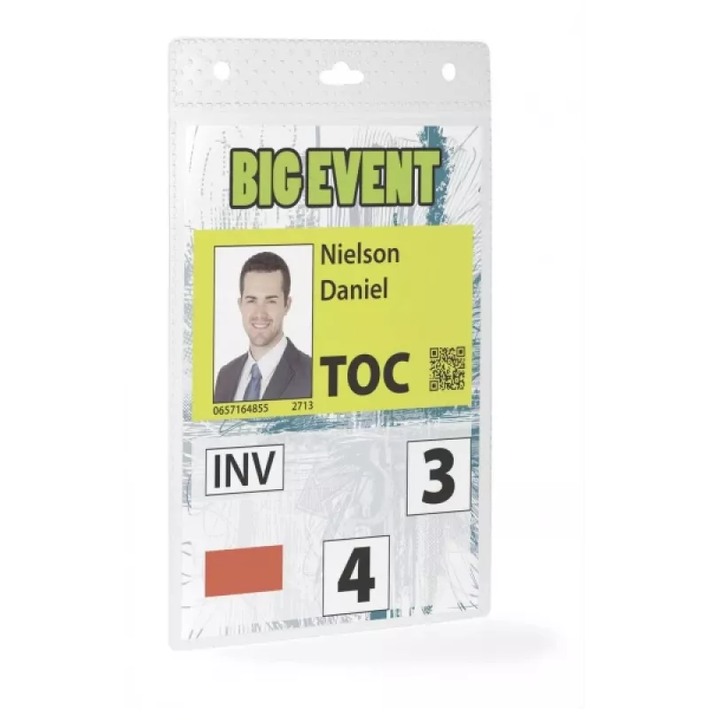 Document Holder Durable 8526 A6 Portrait Transparent 20 pcs