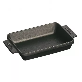 Rectangular Mini Baking Tray Staub 250 ml, Black