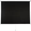 Manual projection screen Sponge Silelis ES-2 model with manual pull-down mechanism model 0