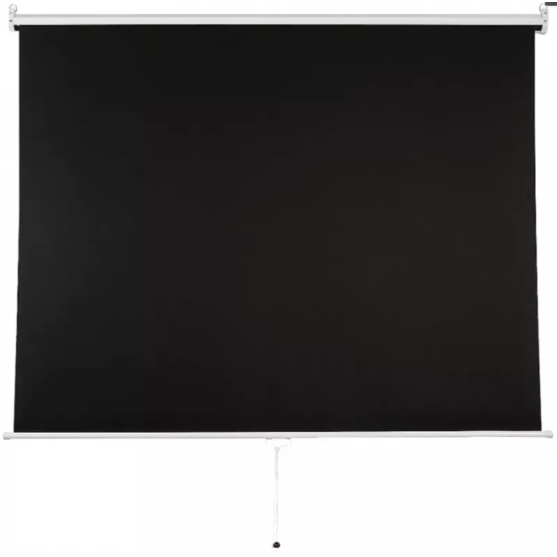 Manual projection screen Sponge Silelis ES-2 model with manual pull-down mechanism model 0