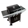 Gas grill Ravanson GO-3 — compact gas barbecue grill, model GO-3