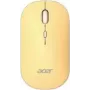 Mouse Acer AMR130 Ambidextrous RF Wireless + Bluetooth 1600 DPI, 4 buttons, yellow