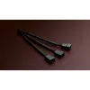 Splitterkabel NA-SC1 Sx2 schwarz, 13,5cm, 2 Stück, für PWM Lüfter