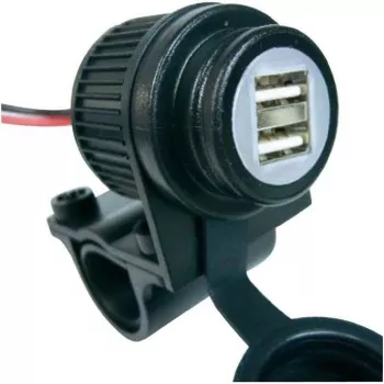Outdoor Charger Albrecht 73700 GPS Smartphone Battery 12-18V 5V 2 USB