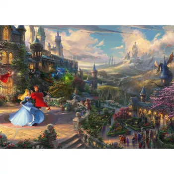 Jigsaw puzzle Schmidt Spiele Thomas Kinkade Studios Disney Dreams Collections Sleeping Beauty 1000 pcs