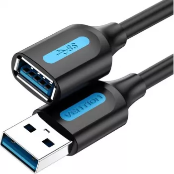 USB 3.0 extension cable Vention CBHBI, male to female, 3 m, black