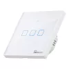 Wall-mounted smart light switch Sonoff T2 EU TX 3-channel Wi‑Fi + RF 433 control