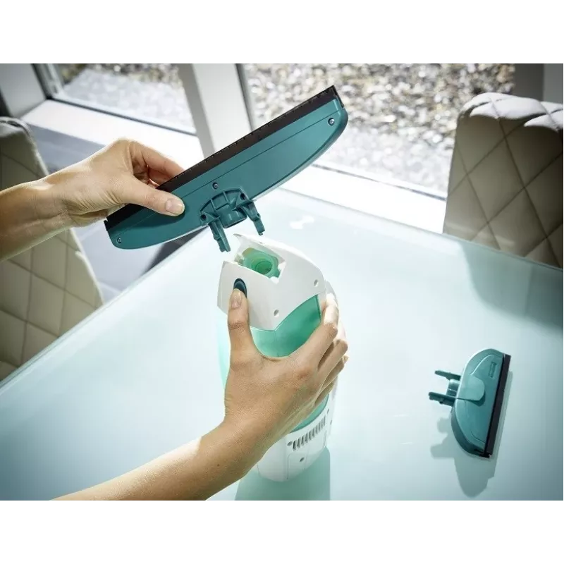 Leifheit 51000 electric window cleaner Turquoise, White