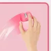 XXL desk pad for mouse and keyboard, pink