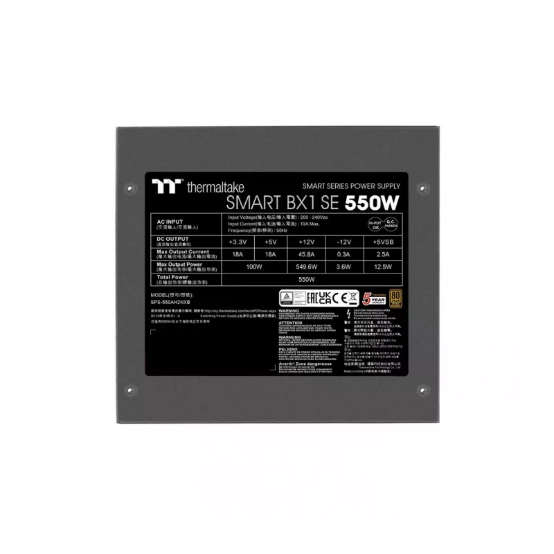 Power Supply Smart BX1 S E 550W