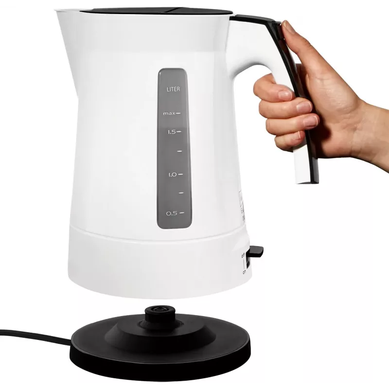 Electric kettle Melitta Enjoy Aqua 1.7 L 2400 W Black White