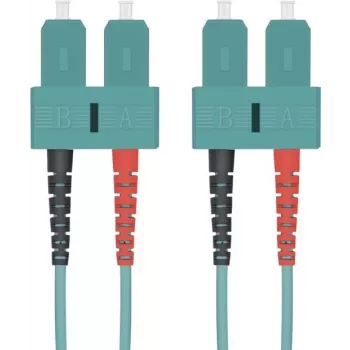 Network Cable helos LWL - Patch Cable - SC Multi-Mode - 0.5m - Fiber - Cable - Network
