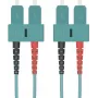 Network Cable helos LWL - Patch Cable - SC Multi-Mode - 0.5m - Fiber - Cable - Network