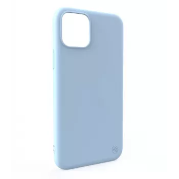 Soft Silicone Case Tellur for iPhone 11 Pro — Ocean Blue, slim protective cover