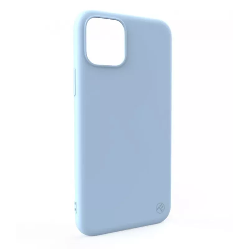 Soft Silicone Case Tellur for iPhone 11 Pro — Ocean Blue, slim protective cover