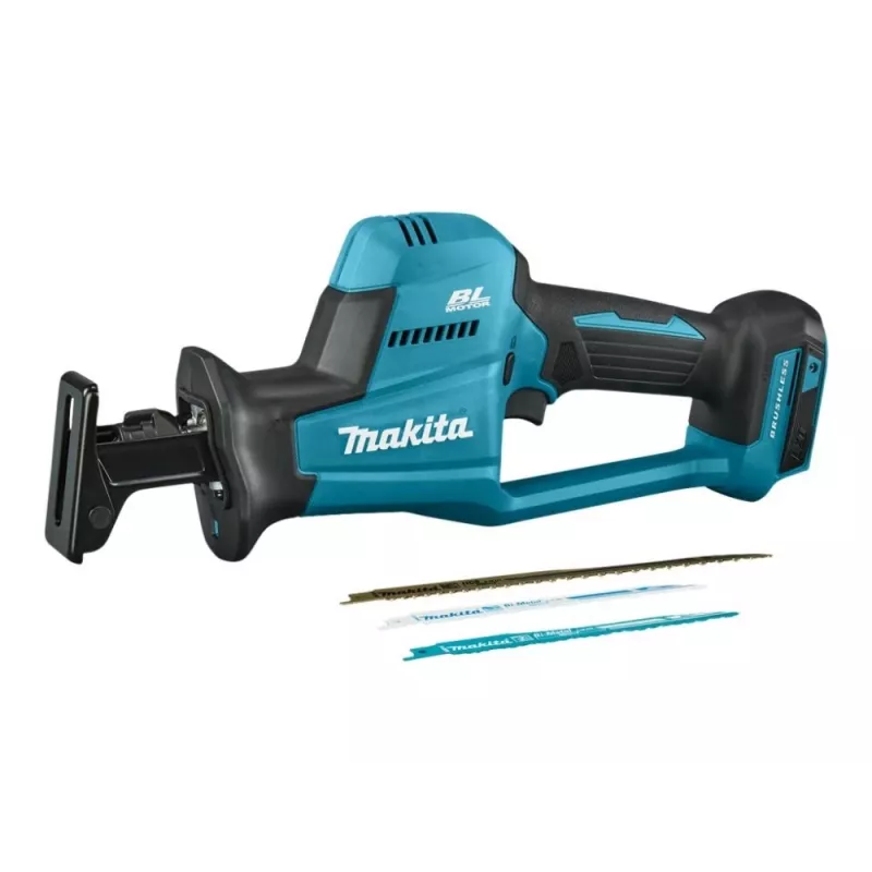 Makita DJR189Z Cordless reciprocating saw 18 V black, blue