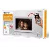 Denver PFF-1012 digital photo frame White 25.6 cm (10.1) Touchscreen Wi-Fi